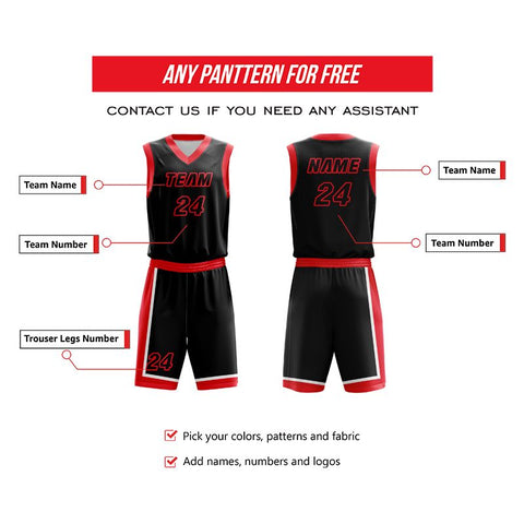 Men's Basketball Blank Jersey