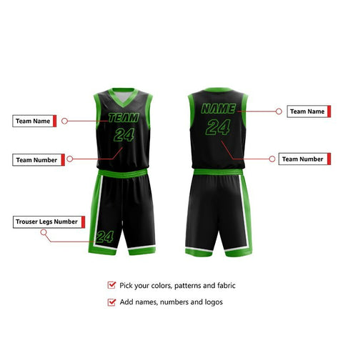 Men's Basketball Blank Jersey