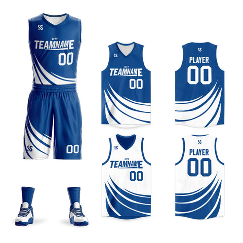 Jersey de baloncesto de doble cara