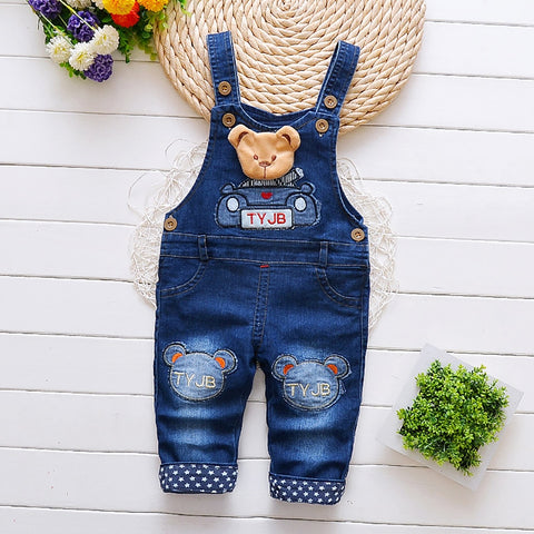 Toddler Overalls Baby Suspender Pants