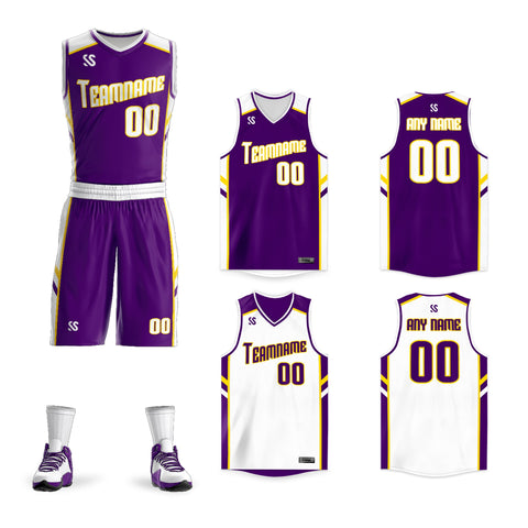 Jersey de baloncesto de doble cara