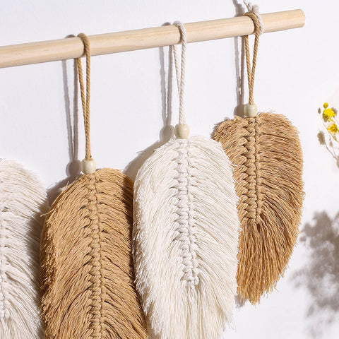 Leaf Macrame Wall Hanger