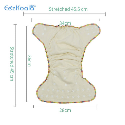 ECO-friendly  OS Hemp Fitted Cloth Diaper