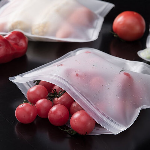 Bolsa de almacenamiento de alimentos de silicona