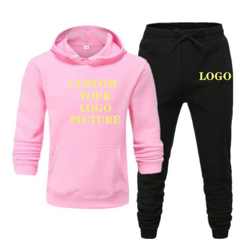 Custom Men's Tracksuit Set - Solid