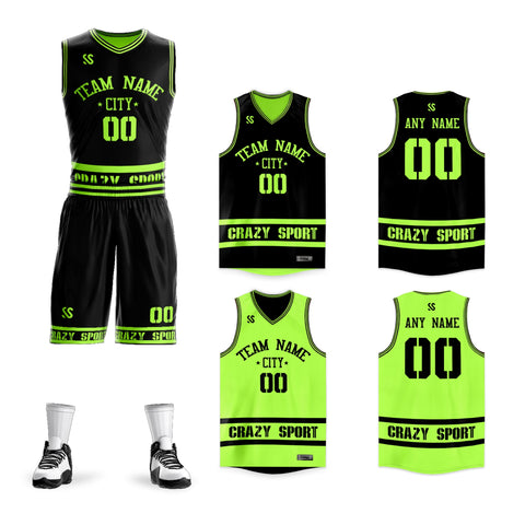 Jersey de baloncesto de doble cara