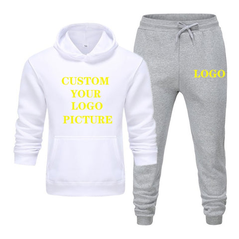 Custom Men's Tracksuit Set - Solid