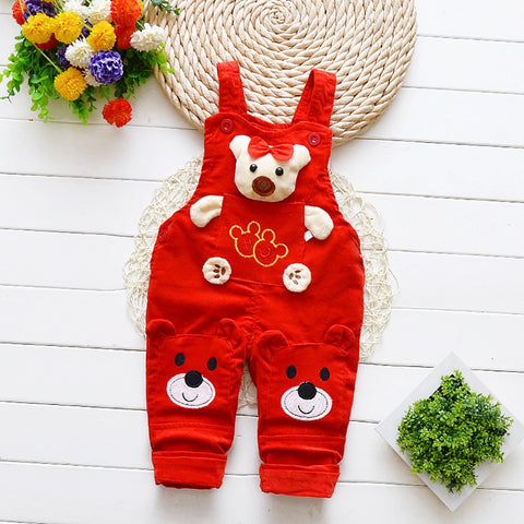 Toddler Overalls Baby Suspender Pants