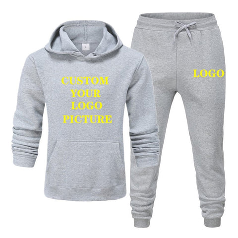 Custom Men's Tracksuit Set - Solid