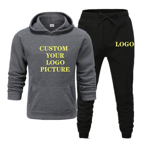 Custom Men's Tracksuit Set - Solid