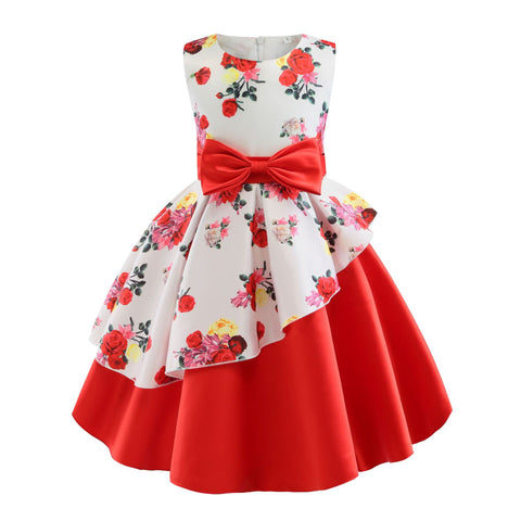 Vestido de fiesta de bodas de cumpleaños para niñas