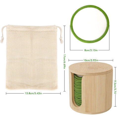Bamboo Cotton Makeup Remover