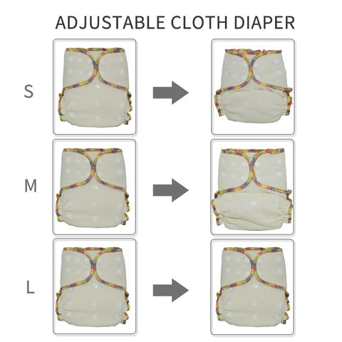 ECO-friendly  OS Hemp Fitted Cloth Diaper