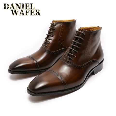 Men's Formal Dress Leather Shoes