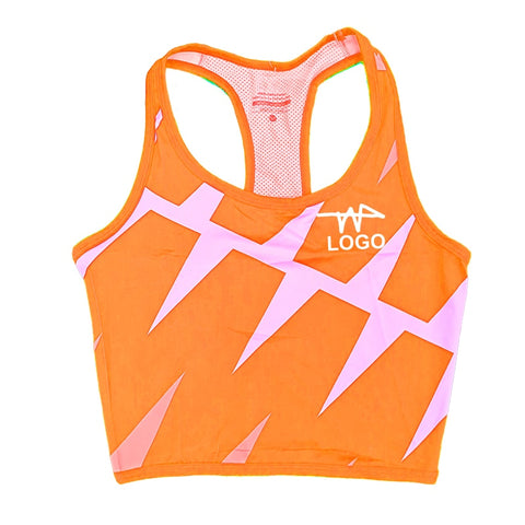 Women Track & Field Fast Running Tank Tops Suit