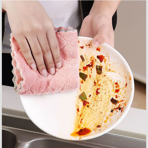 Non-stick Oil Dish Towel Rags