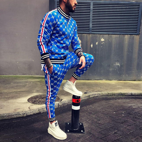 2 Piece 3D Fashion Tracksuit - Men