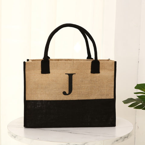 Women's Natural Jute Shopping Handbags