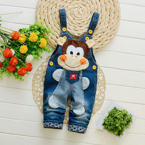 Toddler Overalls Baby Suspender Pants