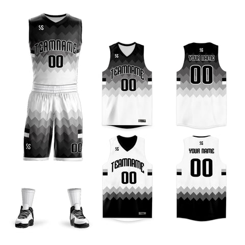 Jersey de baloncesto de doble cara