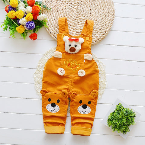 Toddler Overalls Baby Suspender Pants