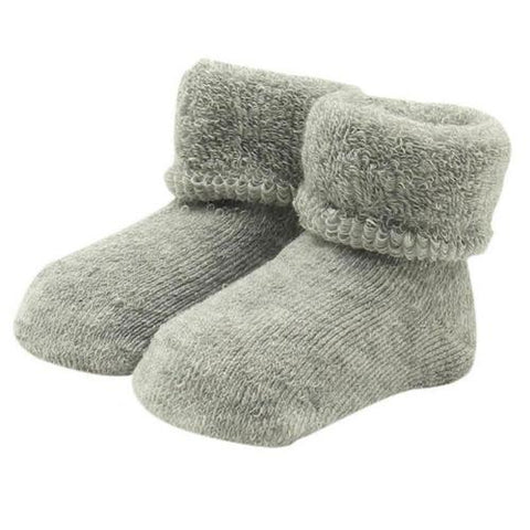 Calcetines suaves de algodón cálido de invierno para niños