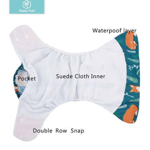 Eco-Friendly Adjustable Nappy Cloth Diaper