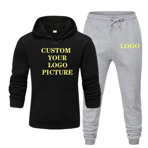 Custom Men's Tracksuit Set - Solid