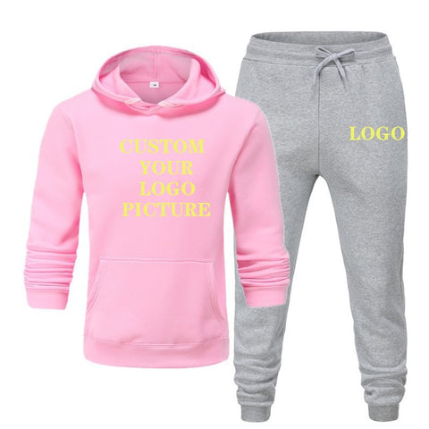 Custom Men's Tracksuit Set - Solid