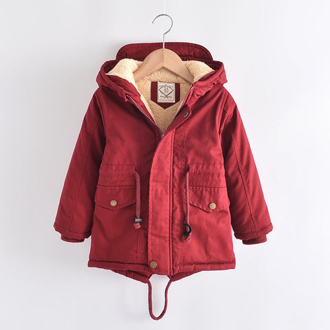 Chaquetas de invierno para niños al aire libre