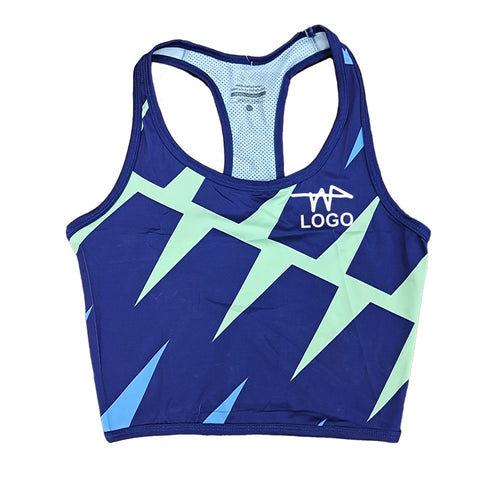 Women Track & Field Fast Running Tank Tops Suit