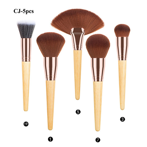 Set de maquillaje Cepillos de pelo suave