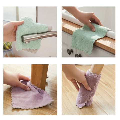 Non-stick Oil Dish Towel Rags