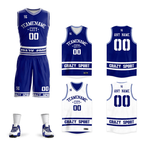 Jersey de baloncesto de doble cara