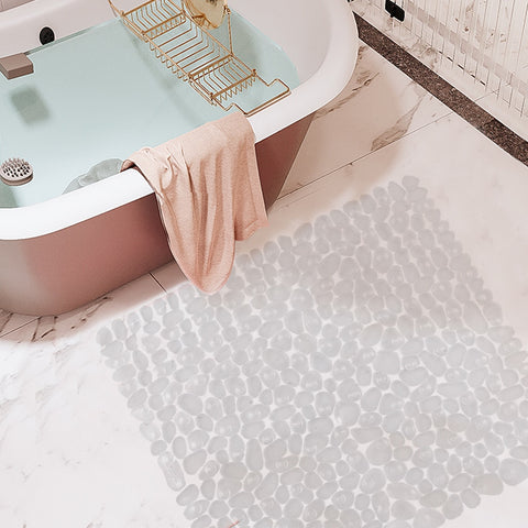 Non-slip Square Carpet Bathing Shower Bathtub PVC Pad