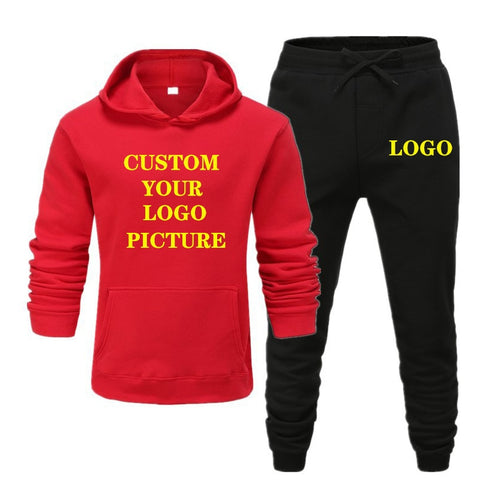 Custom Men's Tracksuit Set - Solid