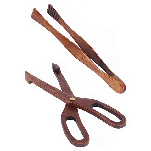 Natural Teak Wooden Spoons For Non-stick Pan