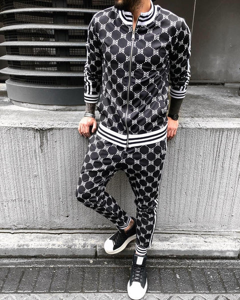 2 Piece 3D Fashion Tracksuit - Men