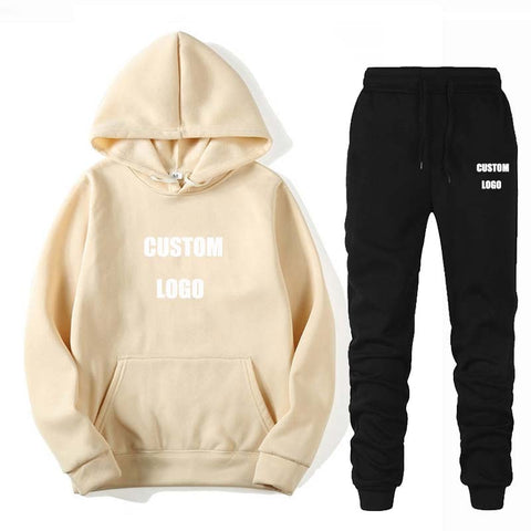 Custom Men's Tracksuit Set - Solid