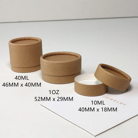 Cardboard Lip Balm Paper Jar