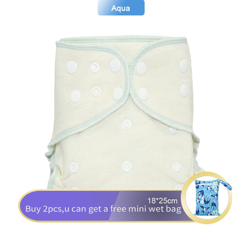 ECO-friendly  OS Hemp Fitted Cloth Diaper