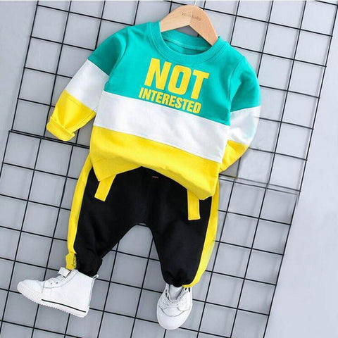 Baby Cotton Hoodies Pants 2pcs Sets