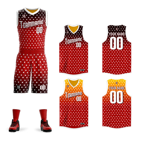 Jersey de baloncesto de doble cara