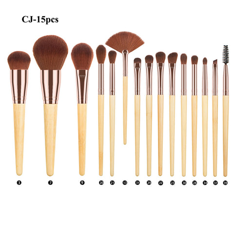 Set de maquillaje Cepillos de pelo suave