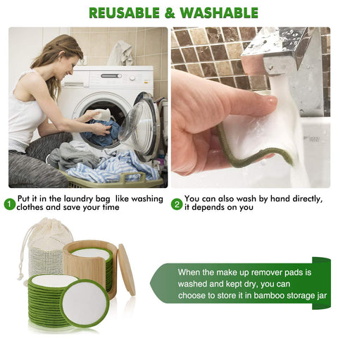 Bamboo Cotton Makeup Remover
