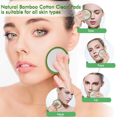 Bamboo Cotton Makeup Remover