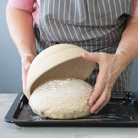 Organizador de panadería para el hogar de mimbre para fermentación a prueba de masa