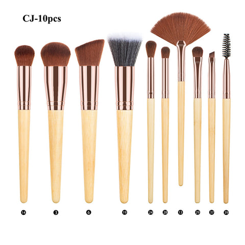 Makeup Set Soft Hair Brushes