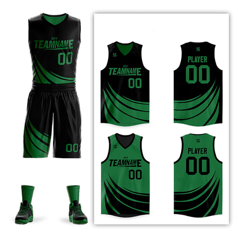 Jersey de baloncesto de doble cara