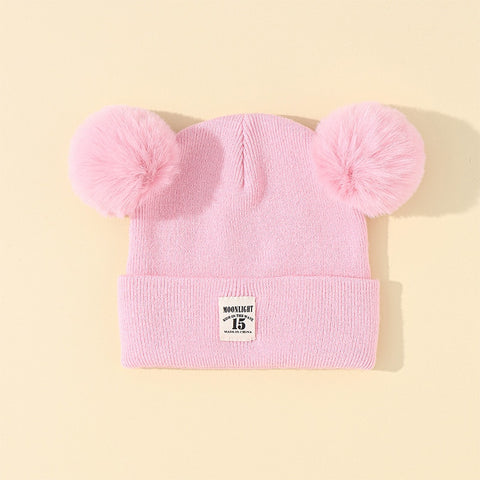 Sombreros de punto de bebé cálido para niños de invierno